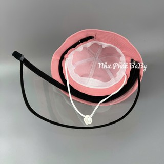[ 1-3 TUỔI ] NÓN CHẮN GIỌT BẮN HELLO KITTY CHO TRẺ EM - MŨ CHỐNG DỊCH CHẮN GIÓ CẢN BỤI CHO BÉ GÁI