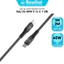 Cáp Sạc Nhanh 2 Đầu Type-C Basefast 60W Dài 1/2M Bện Dù Chống Gãy Cho 15/16/Android