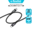 Cáp Sạc Nhanh 2 Đầu Type-C Basefast 60W Dài 1/2M Bện Dù Chống Gãy Cho 15/16/Android