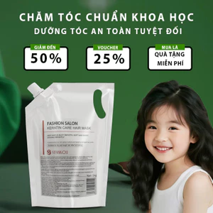 Mặt nạ tóc Keratin Hair Mask 1000ml Phục hồi tóc hư tổn, giúp giảm gãy rụng và ngăn ngừa rụng tóc