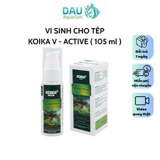KoiKa V-ACTIVE PLUS - Vi sinh Chuyên dùng cho Tép cảnh (105ML)