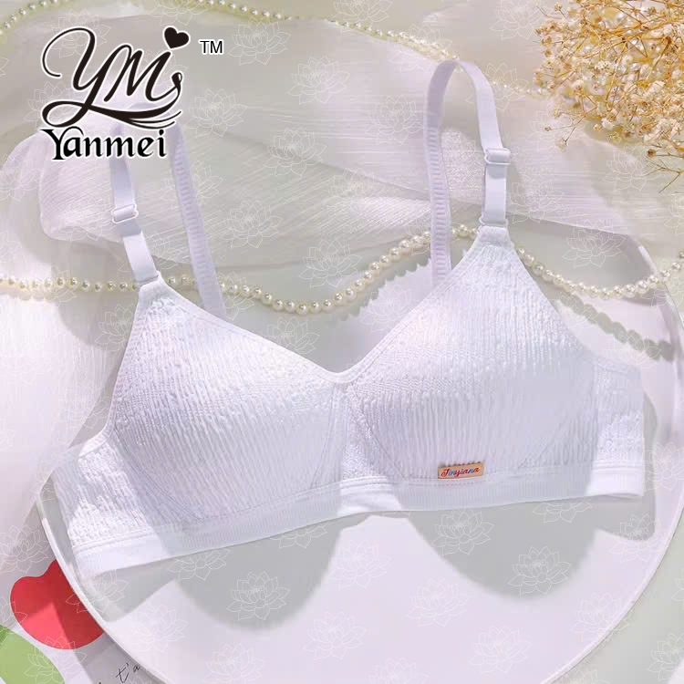 Áo Ngực Nữ Cotton Không Gọng Nâng Ngực, Áo Bra Đi Biển, Áo Lót Nữ Học Sinh Mềm Mại Mút Mỏng  818