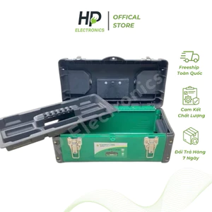Hộp đựng đồ nghề Thùng dụng cụ bằng sắt cứng cáp chịu lực tốt độ bền cao , nhiều ngăn tiện lợi