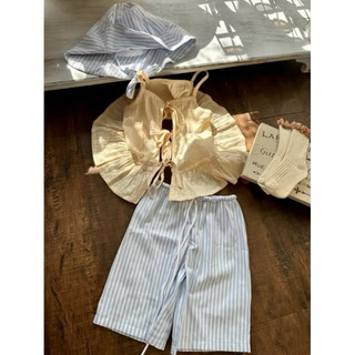 Set đồ bé gái áo vàng dễ thương (k nón)