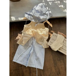 Set đồ bé gái áo vàng dễ thương (k nón)