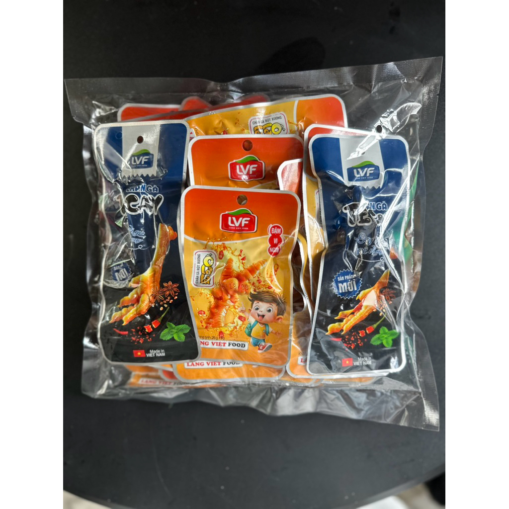 Combo 30 Chân gà rút xương ố lala 26g tặng thêm 2 Chân