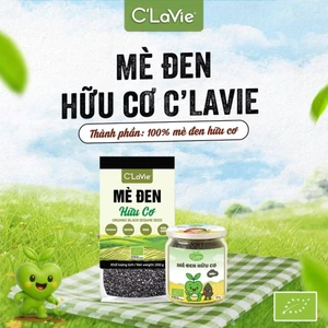 Hạt mè hữu cơ C'LaVie Organic Sesame Seeds mè đen, mè trắng