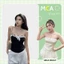 Áo ống cúp ngực phối viền ren MCA đính nơ xinh xắn A5928