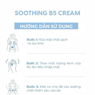 COMBO PHỤC HỒI DA B5 ( KEM B5 + SERUM B5 )