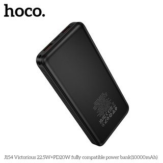 Pin Dự Phòng Hoco J154 10000mAh TypeC PD 20W & 2 USB-A QC 3.0 22.5W, Màn hình LED - Phụ Kiện Nhất Tín