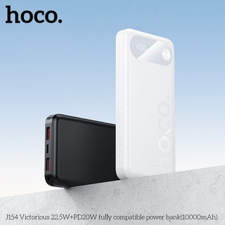 Pin Dự Phòng Hoco J154 10000mAh TypeC PD 20W & 2 USB-A QC 3.0 22.5W, Màn hình LED - Phụ Kiện Nhất Tín