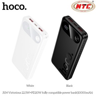 Pin Dự Phòng Hoco J154 10000mAh TypeC PD 20W & 2 USB-A QC 3.0 22.5W, Màn hình LED - Phụ Kiện Nhất Tín