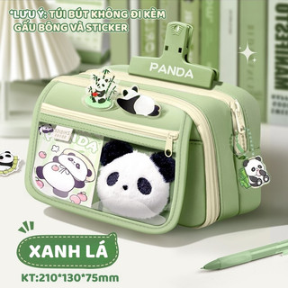 Túi Đựng Văn Phòng Phẩm- Túi Vải Dễ Thương - Thiết kế Đơn Giản ,Dung Tích Lớn, Phù Hợp Mang Đi Học