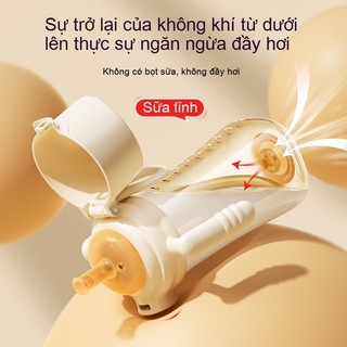 Youkebei Bình sữa PPSU, cốc học uống có nắp lật, cốc hút cho bé từ 1-3 tuổi, cốc uống nước cho trẻ em