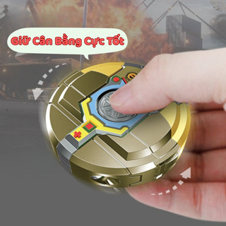 Đồ Chơi Con Quay Robot Tank Fidget Spinner Biến Hình Xe Tank Rùa Khủng Long 2In1 Giảm Căng Thẳng Đầu Xe Xoay 360 Độ