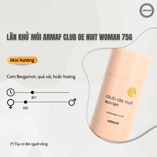 [Công ty] Lăn khử mùi ARMAF Club De Nuit Woman 75G