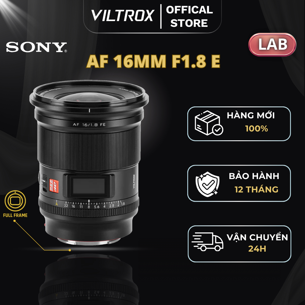 Ống kính Viltrox AF 16mm F1.8