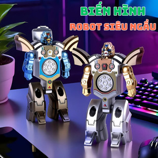 Đồ Chơi Con Quay Robot Tank Fidget Spinner Biến Hình Xe Tank Rùa Khủng Long 2In1 Giảm Căng Thẳng Đầu Xe Xoay 360 Độ