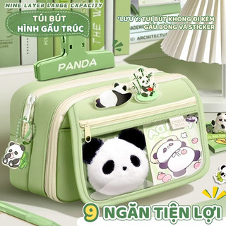 Túi Đựng Văn Phòng Phẩm- Túi Vải Dễ Thương - Thiết kế Đơn Giản ,Dung Tích Lớn, Phù Hợp Mang Đi Học
