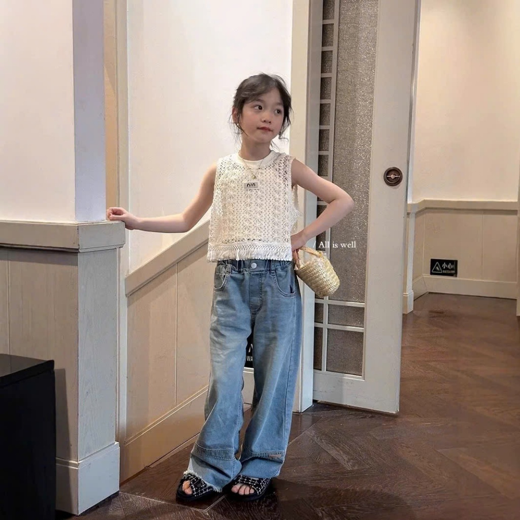 Áo ren mẹ và bé gái , chất liệu cao cấp mềm nhẹ , không gây kích ứng phù hợp mọi dáng người , dễ mix đồ