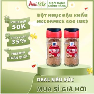 Bột Nhục Đậu Khấu McCormick 40g – Tinh Hoa Gia Vị Từ Thiên Nhiên
