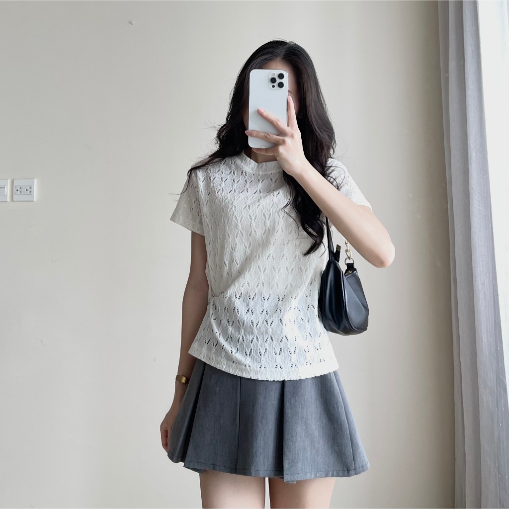 Áo Thun Babytee Ren, Áo Babe Tee Cổ Tròn Cộc Tay Form Dáng Vừa Miha Studio