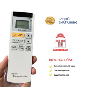 Remote điều khiển quạt Panasonic 5 cánh F60XDN hàng mới - tặng kèm pin !
