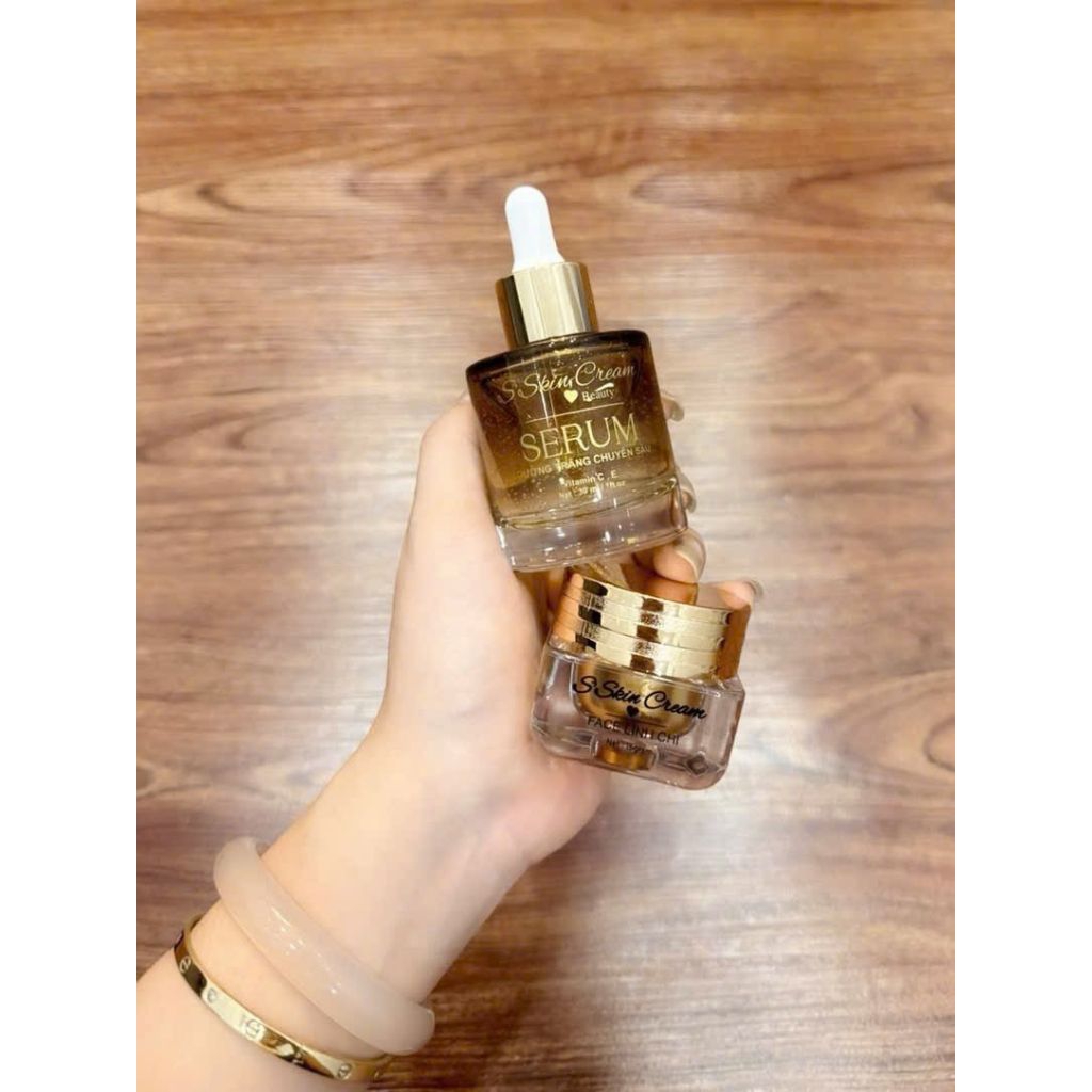 ( NGOẠI HÌNH MỚI)COMBO SERUM LINH CHI