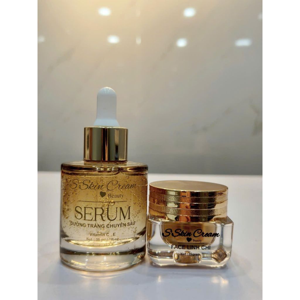 ( NGOẠI HÌNH MỚI)COMBO SERUM LINH CHI
