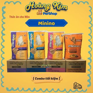 Thức ăn cho Mèo Minino-Minino Yum [ Combo 10Gói ] dành cho mèo mọi lưới tuổi, chất lượng, dinh dưỡng
