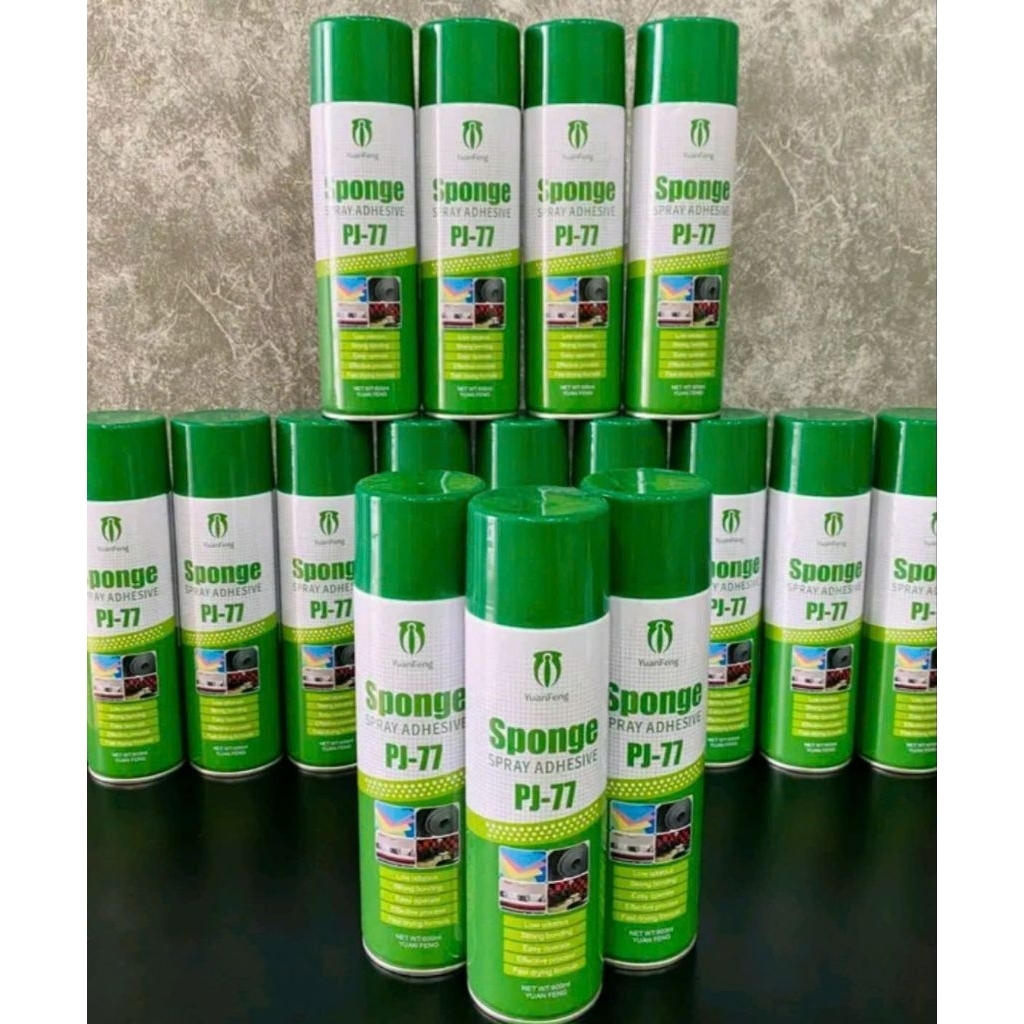 Keo xịt đa năng PJ-77  dung tích 600ml tiện lợi dễ sử dụng dán mọi bề mặt