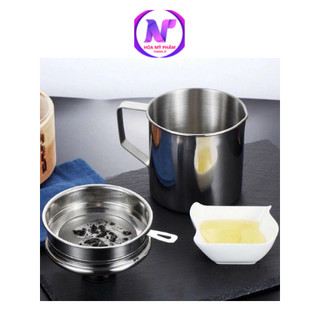 Ca lọc dầu ăn inox 304 ca 1.3L
