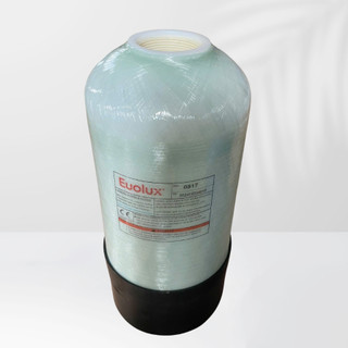Vỏ cột lọc nước Composite 817 Euolux xử lý nước giếng khoan, nước máy gia đình (Tặng kèm trõ cột)