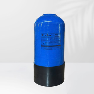 Vỏ cột lọc nước Composite 817 Euolux xử lý nước giếng khoan, nước máy gia đình (Tặng kèm trõ cột)
