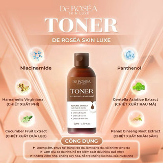 TONER DEROSEA SKIN LUXE