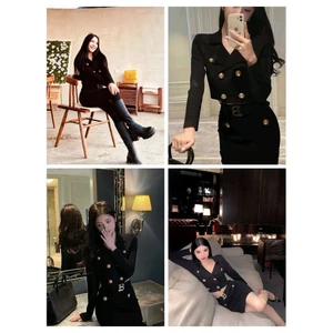 Áo khoác blazer len xuất Hàn bigsize - dư xịn