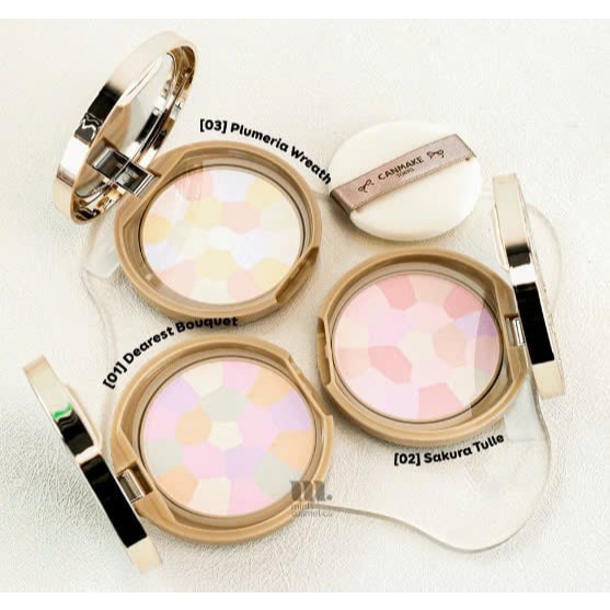 Phấn Phủ  Canmake Kiềm Dầu Trang Điểm Trong Suốt Cho Làn Da Trong Suốt Mịn Màng Phiên Bản Tokyo Marshmallow 10g