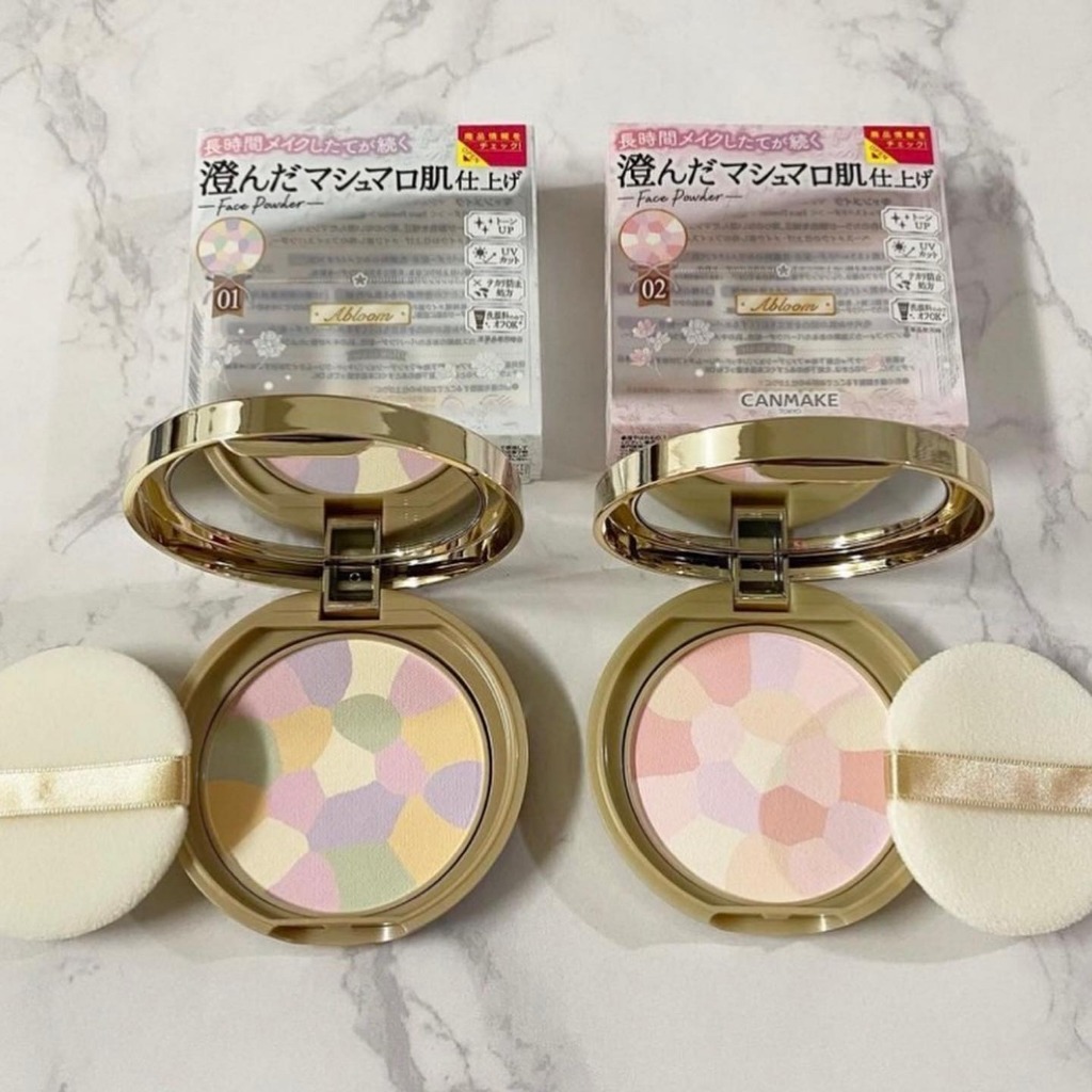 Phấn Phủ  Canmake Kiềm Dầu Trang Điểm Trong Suốt Cho Làn Da Trong Suốt Mịn Màng Phiên Bản Tokyo Marshmallow 10g