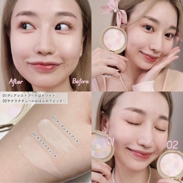 Phấn Phủ  Canmake Kiềm Dầu Trang Điểm Trong Suốt Cho Làn Da Trong Suốt Mịn Màng Phiên Bản Tokyo Marshmallow 10g
