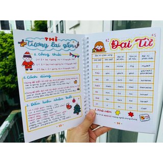 Sổ Tay Sketchnote English - Tổng Hợp Ngữ Pháp Tiếng Anh Dễ Hiểu, Ôn Tập Hiệu Quả