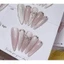 Nailbox thiết kế mắt mèo thạch hồng 10 móng úp phom nhọn siêu xinh mới nhất ( tặng kèm keo,dũa,cồn) NAILBOX_