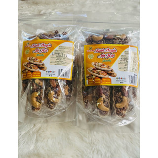 Bánh thuyền mix hạt dinh dưỡng ăn kiêng ăn chay tiện lợi túi 200g