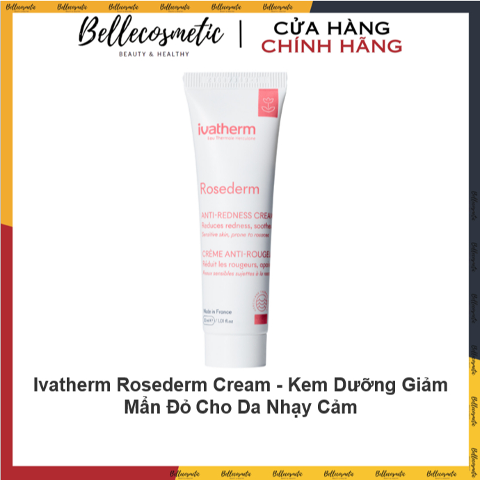 [Cty] Ivatherm Rosederm Cream - Kem Dưỡng Giảm Mẩn Đỏ Cho Da Nhạy Cảm ...