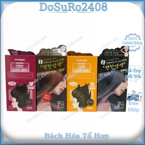 Hộp 5 Gói Gội Khô Nhuộm Thảo Dược Pyeonan Hàn Quốc 5 gói x30g
