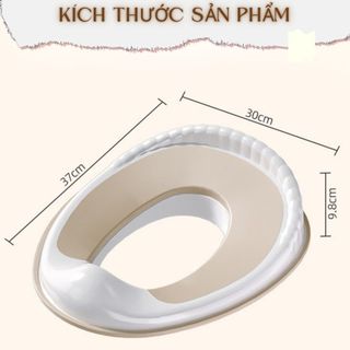 {KAIDOKIDS} Bệ ngồi toilet cho bé, bệ thu nhỏ bồn cầu cho bé tập đi vệ sinh mã Basic chống trượt