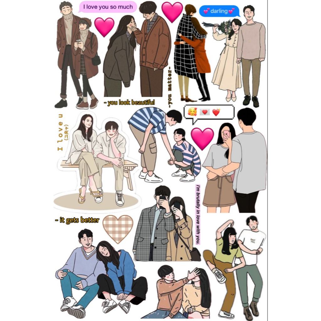 Sticker A4 UV DTF Chống Nước | Dán Laptop, Tablet, Điện Thoại, Vở Học Sinh, Phụ Kiện Cá Nhân Hot Trend