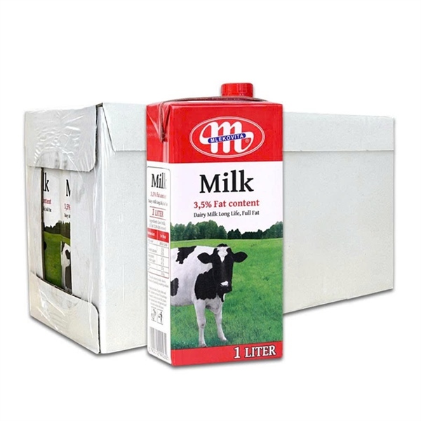 Sữa tươi nguyên kem Ba lan Mlekovita 1L độ béo 3.5% rất ngon chuyên dùng pha chế
