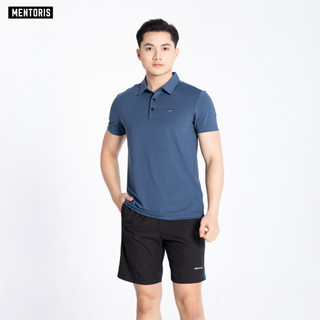 Quần đùi nam cạp chun Mentoris, Quần short nam chất liệu vải gió cao cấp mềm mịn thoáng mát MSR2509