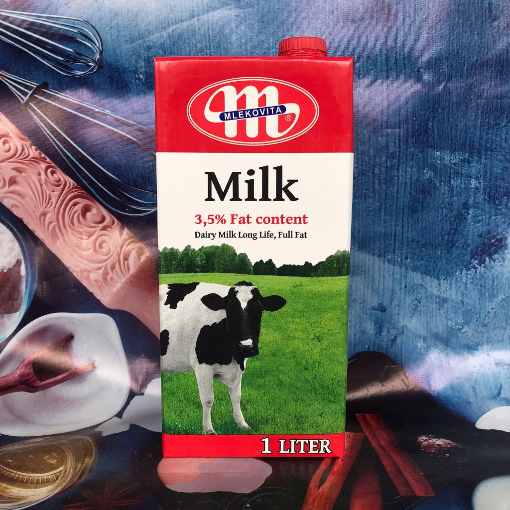 Sữa tươi nguyên kem Ba lan Mlekovita 1L độ béo 3.5% rất ngon chuyên dùng pha chế