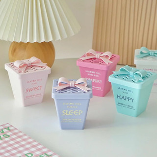 Sáp Thơm Cao Cấp Season Hill Hộp Nơ Pastel – Khử Mùi, Trang Trí, Tạo Hương Dễ Chịu Cho Không Gian